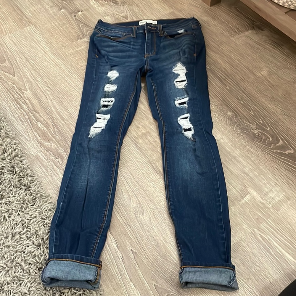Mudd Distressed Flex Stretch Skinny Jeans